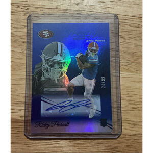 Ricky Pearsall #347 Xtra Points Premium Blue Signatures 24 /99